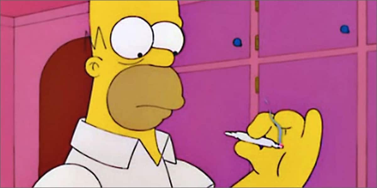 simpson e la marijuana