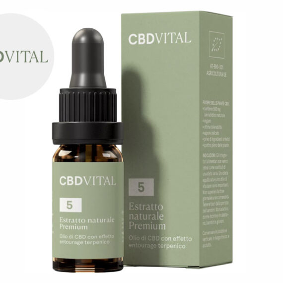 Olio CBD 5% bio - CBD VITAL