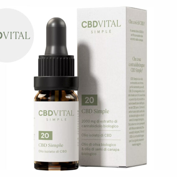 Olio CBD 20% bio - CBD VITAL