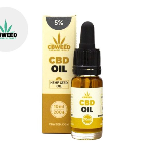 Olio CBD 5% (Olio di canapa) - Cbweed