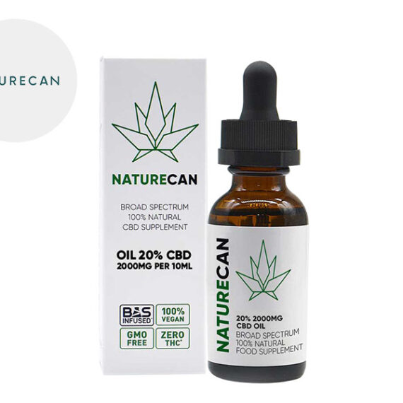 Olio MCT CBD 20% bio - Naturecan