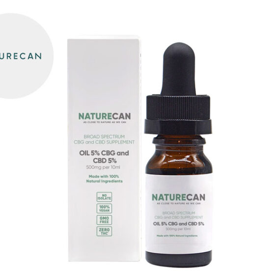 Olio CBD CBG 5% bio - Naturecan