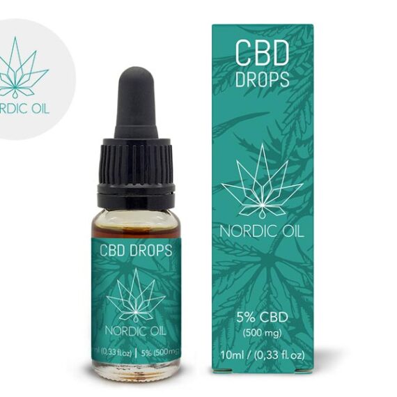 Olio CBD 5% bio - Nordic Oil