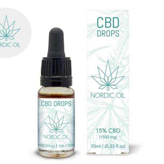Olio CBD 15% bio - Nordic Oil