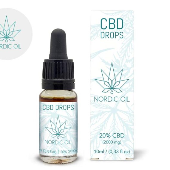 Olio CBD 20% bio - Nordic Oil