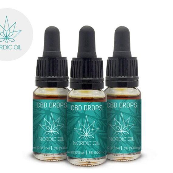 Pack 2+1 Olio CBD 5% bio - Nordic Oil