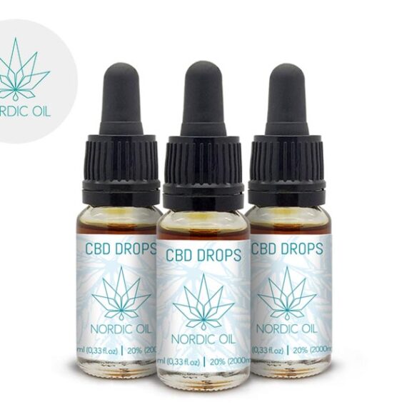 Pack 2+1 Olio CBD 20% bio - Nordic Oil