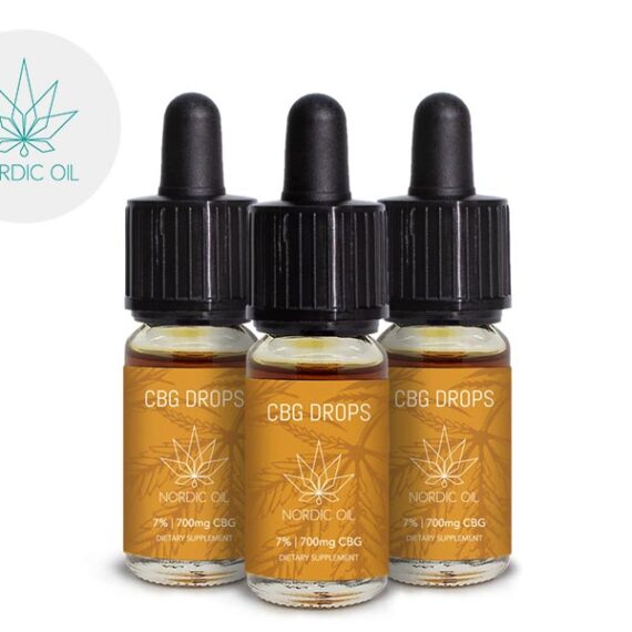 Pack 2+1 Olio CBG 7% bio - Nordic Oil