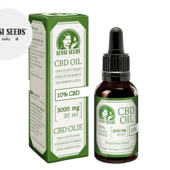 Olio CBD 10% bio 30ml - Sensi Seeds