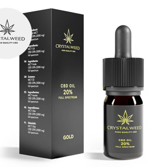 Olio CBD 20% bio - Crystal Weed