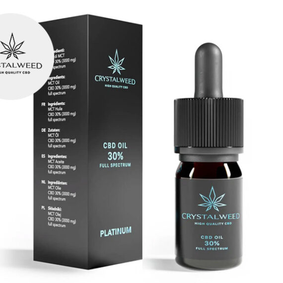 Olio CBD 30% bio - Crystal Weed