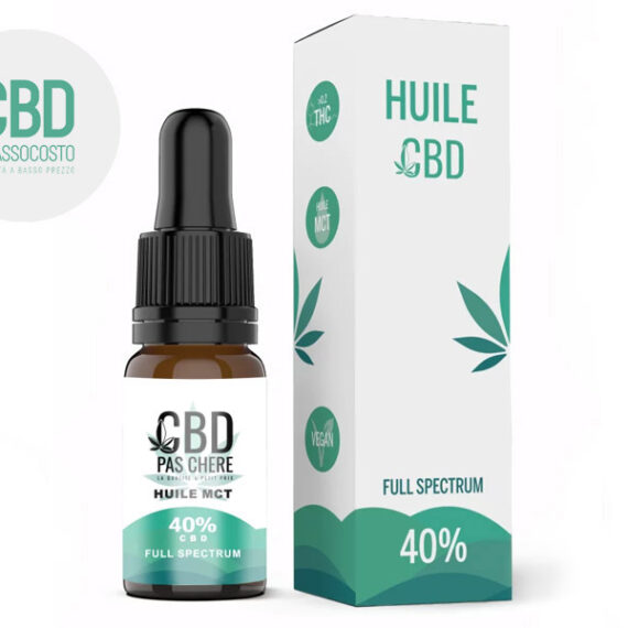 Olio CBD 40% bio - Cbdabassocosto
